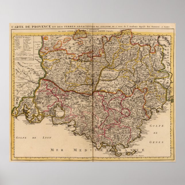 Póster Estradas francesas (Frente)