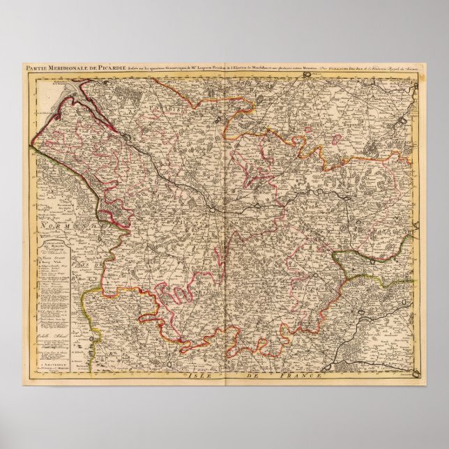 Póster Estradas romanas e igrejas (Frente)