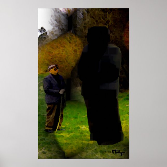 Póster estranho encontro na floresta (Frente)