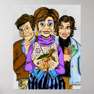 Poster Estranhos Com Arte Original De Boxset Candy