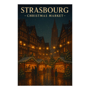 Póster Estrasburgo – Capital do Natal 2026
