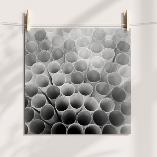Poster Estreito de preto e branco