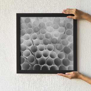 Poster Estreito de preto e branco