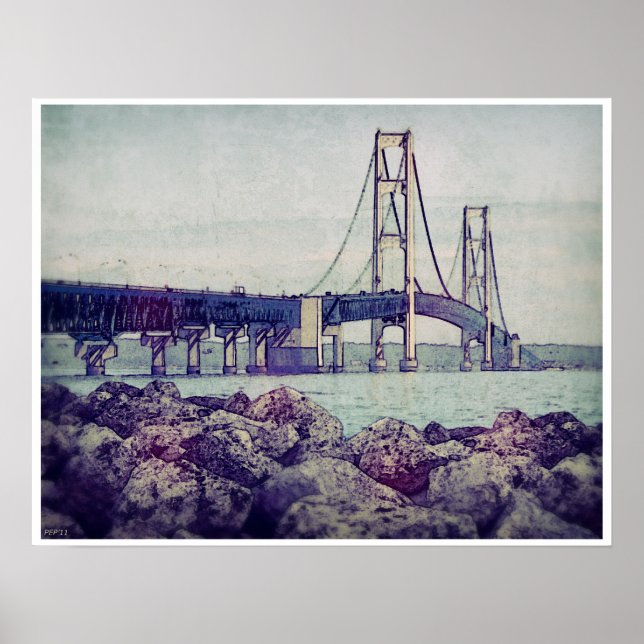 Póster Estreitos de Mackinac (Frente)