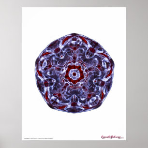 Poster Estrela aguçado de Cymatics 5