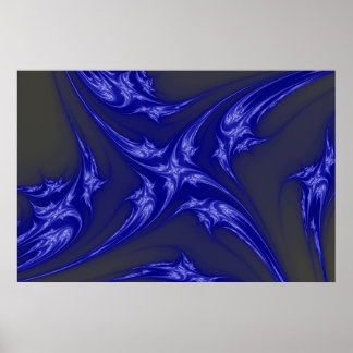 Póster estrela azul