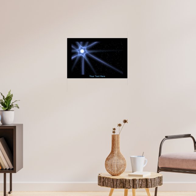 Poster Estrela Brilhante (Sala de Estar 3)