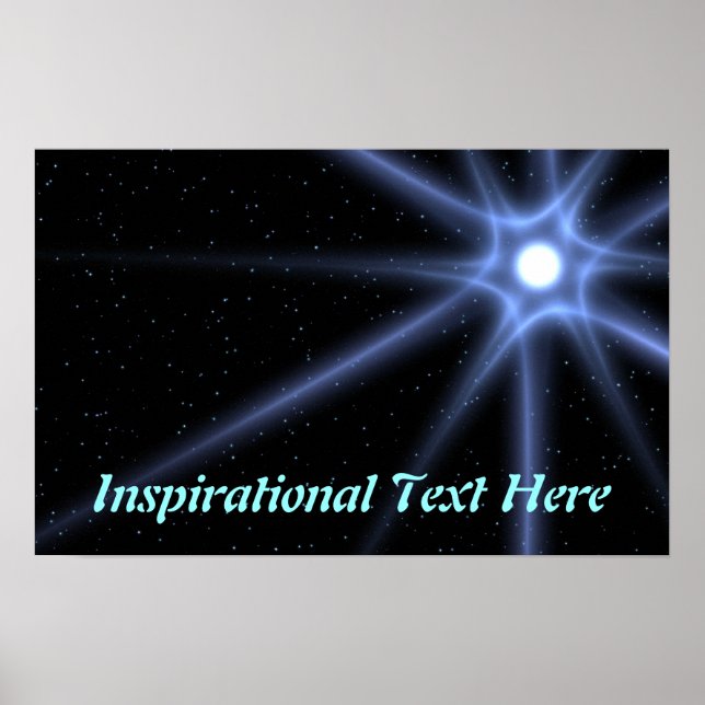 Póster Estrela brilhante (Frente)