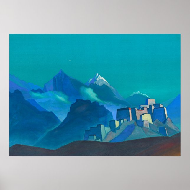 Poster Estrela da Manhã de Nicholas Roerich (Frente)