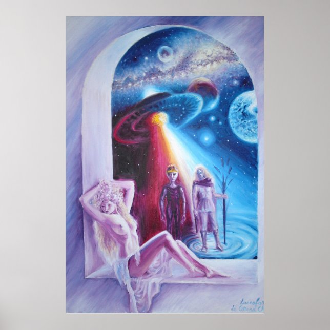Póster Estrela da noite (Frente)