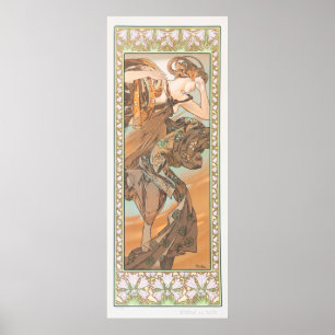 Poster Estrela da Noite por Alphonse Mucha