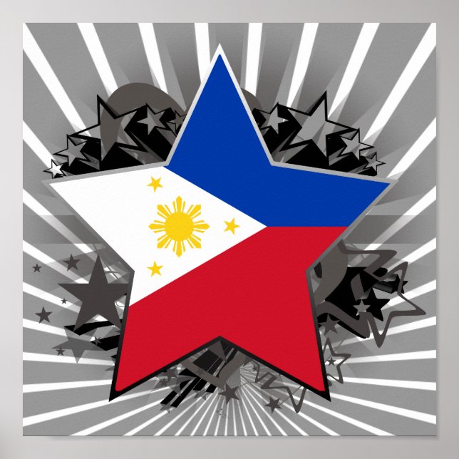 Póster Estrela das Filipinas (Frente)
