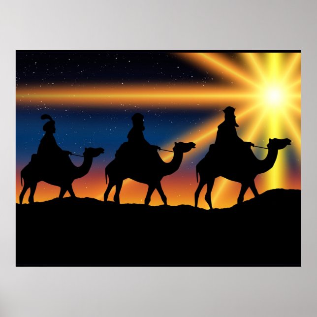 Poster Estrela de Belém - Nascimento de Cristo (Frente)