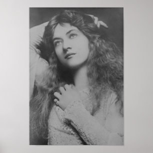 Póster Estrela de cinema silenciosa Maude Fealy