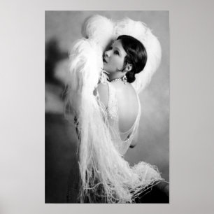 Poster Estrela de cinema silenciosa Norma Talmadge
