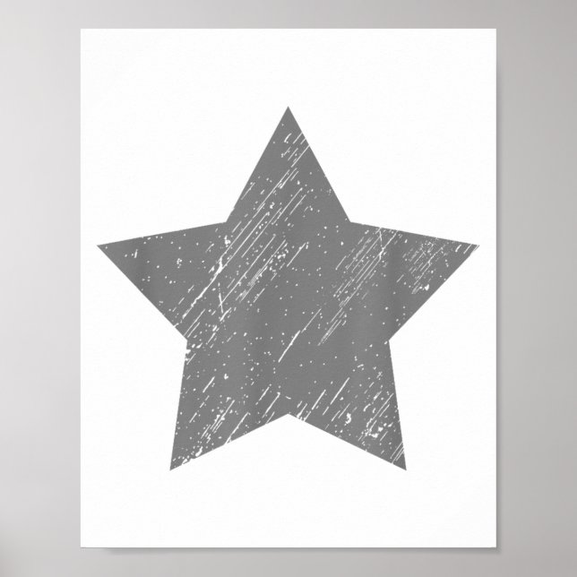Poster Estrela de Cinza Distante (Frente)