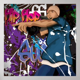 Poster Estrela de Hip Hop