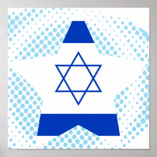 Póster Estrela de Israel