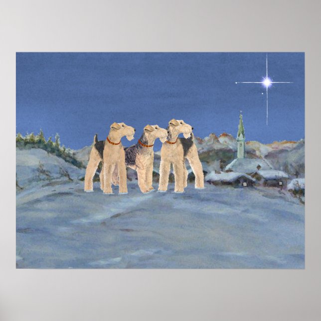 Póster Estrela de Natal (Frente)