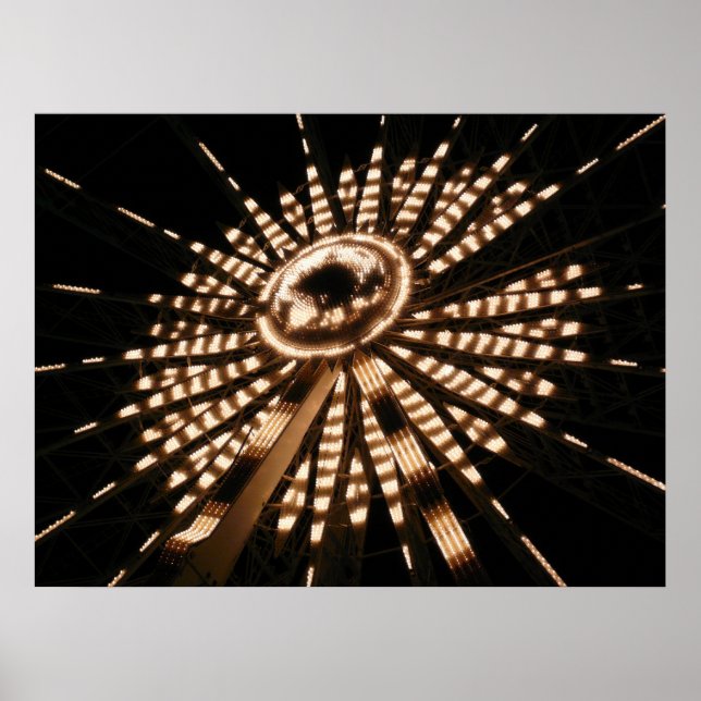 Póster Estrela de Natal da Grande Roda (Frente)