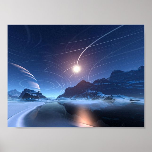 Póster Estrela de queda (Frente)