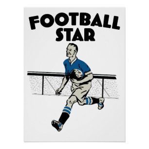 Póster Estrela do Futebol
