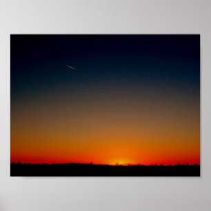 Póster Estrela do por do sol