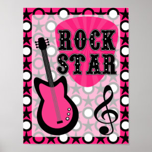 Póster Estrela do rock