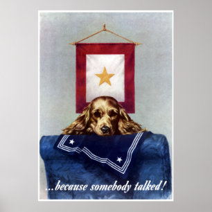 Póster Estrela Dourado -- Porque alguém falou -- Beira