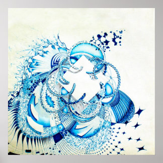 Póster estrela filante