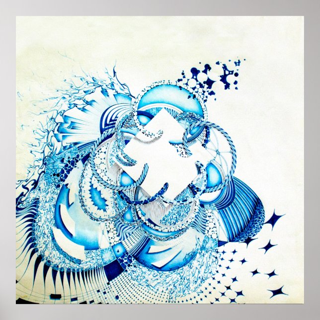 Póster estrela filante (Frente)