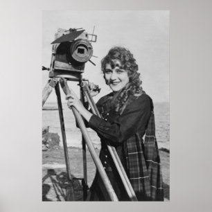 Poster Estrela filme do filme, vintage de Mary Pickford