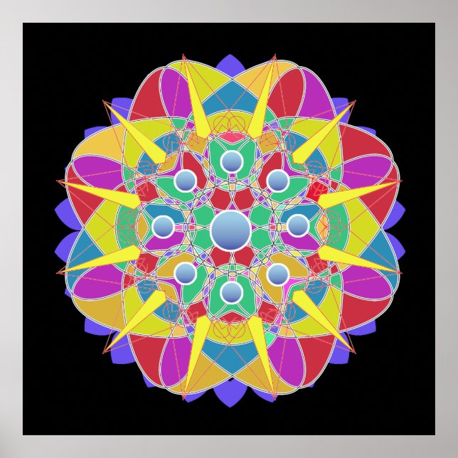 Poster Estrela Flor (Frente)