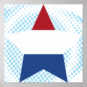 Póster Estrela holandesa