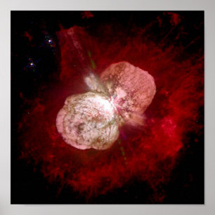 Póster Estrela maciça super de Eta Carinae