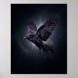 Poster Estrela Vazia Corvo Cósmico
