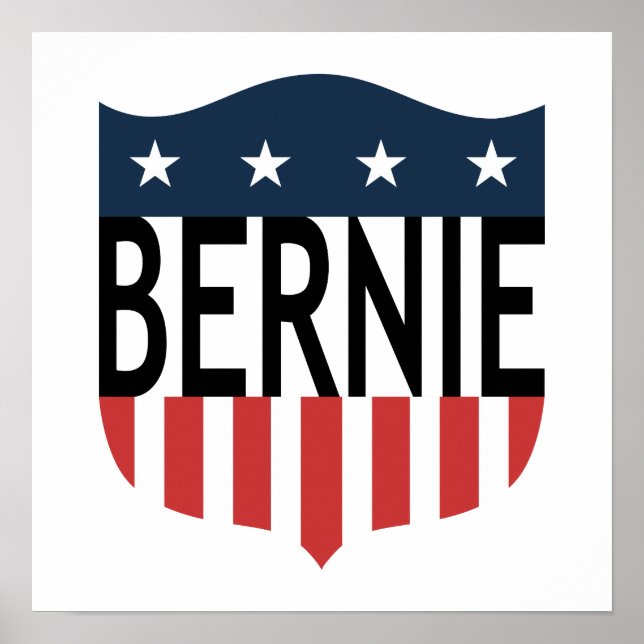 Póster Estrelas BERNIE e faixas (Frente)