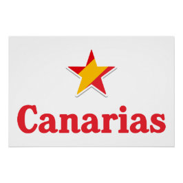 Póster Estrelas da Espanha – Canárias