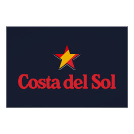 Póster Estrelas da Espanha – Costa del Sol