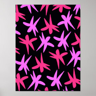 Póster Estrelas da flor