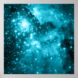 Póster Estrelas de Aqua