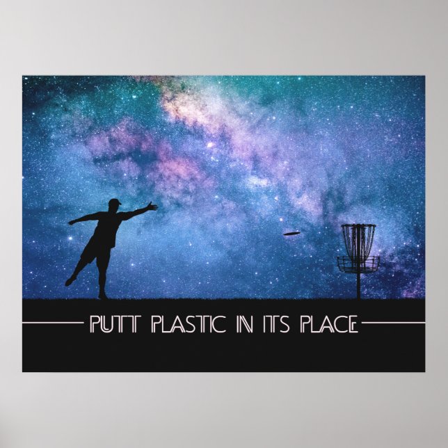 Poster Estrelas de Golf de Disco (Frente)