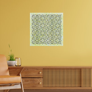 Poster Estrelas de Oito Pontas Sesenta e Quatro