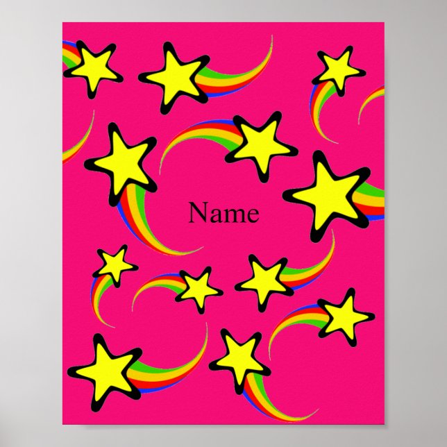 Poster Estrelas do Arco-Íris a disparar Thunder_Cove (Frente)