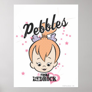 Póster Estrelas e Corações PEBBLES™