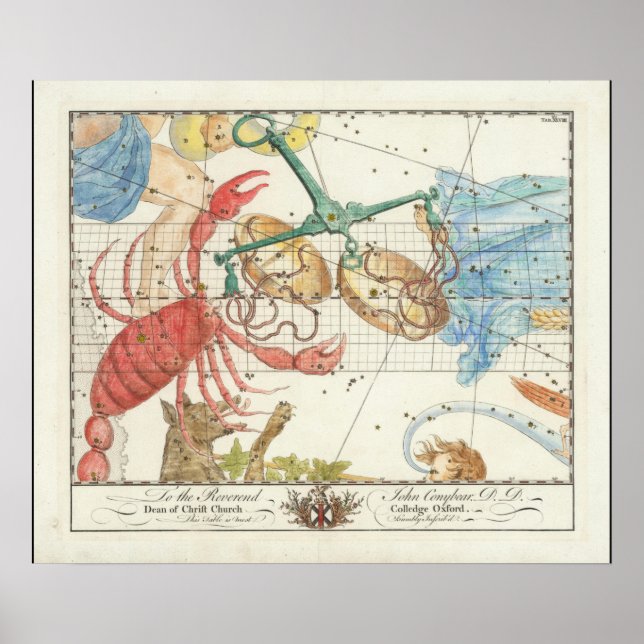 Poster Estrelas Libra, Cancer e Vizinhas (Frente)