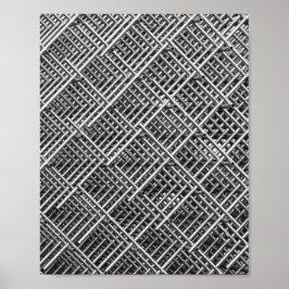 Poster Estrutura de metal complexa