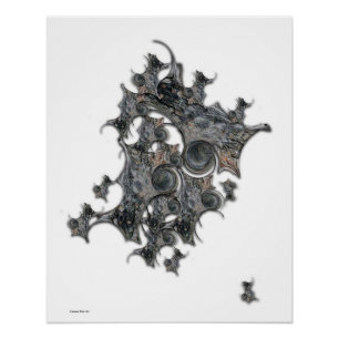 Póster "Estrutura Incoerente", Poster brilhante