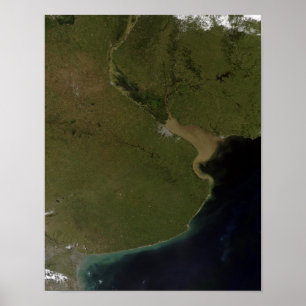 Póster Estuário do Rio de la Plata