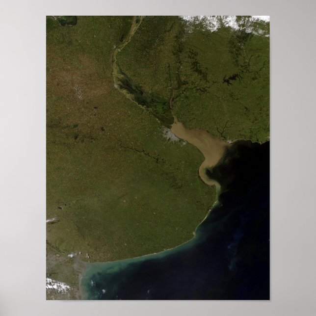 Póster Estuário do Rio de la Plata (Frente)